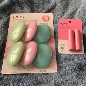 Eos lotions and lip balm